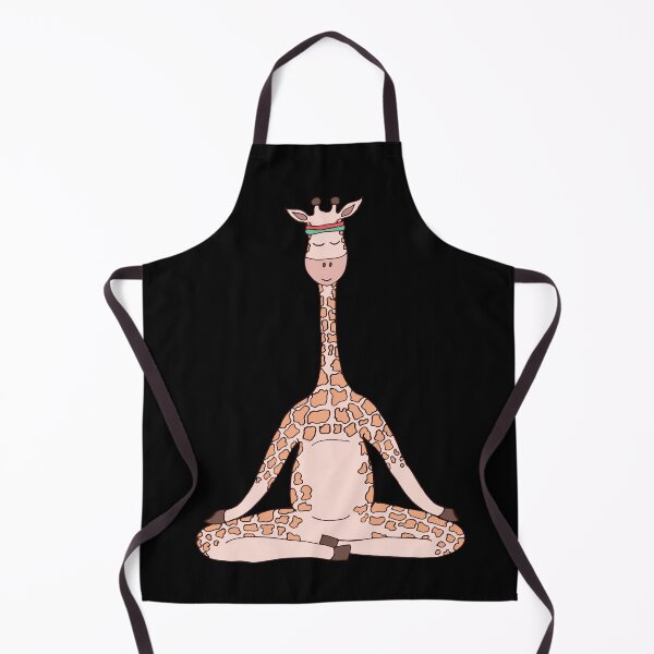 Item preview, Cute Meditating Giraffe in Yoga Lotus Pose designed and sold by Gabriela Simon.