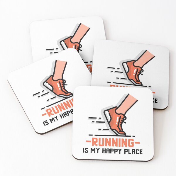 Item preview, Running Is My Happy Place designed and sold by RiseandShineTee.