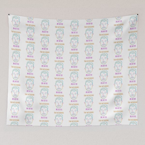 Item preview, Dads with beards are better designed and sold by Pixelcraftsmith.