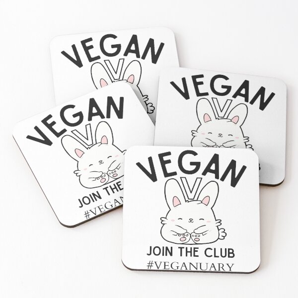 Item preview, Funny Vegan quote - Veganuary designed and sold by Pandoras-Boxx.