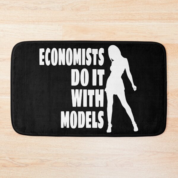Item preview, Economists do it with models (unicolor) designed and sold by krinima.