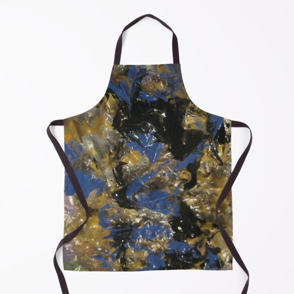 Item preview, Gold Leaves on Blue designed and sold by mary81.