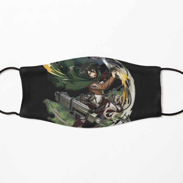 Shingeki no kyojin Mascarilla para niños