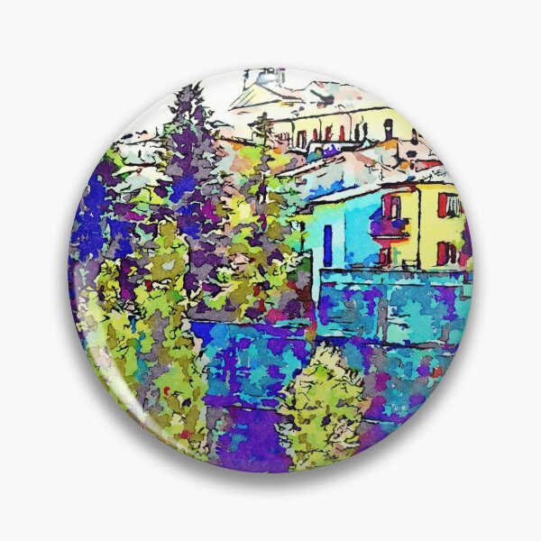 Item preview, Fognano: cityscape of the village designed and sold by Giuseppe Cocco.