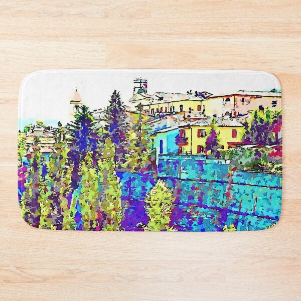 Item preview, Fognano: cityscape of the village designed and sold by Giuseppe Cocco.