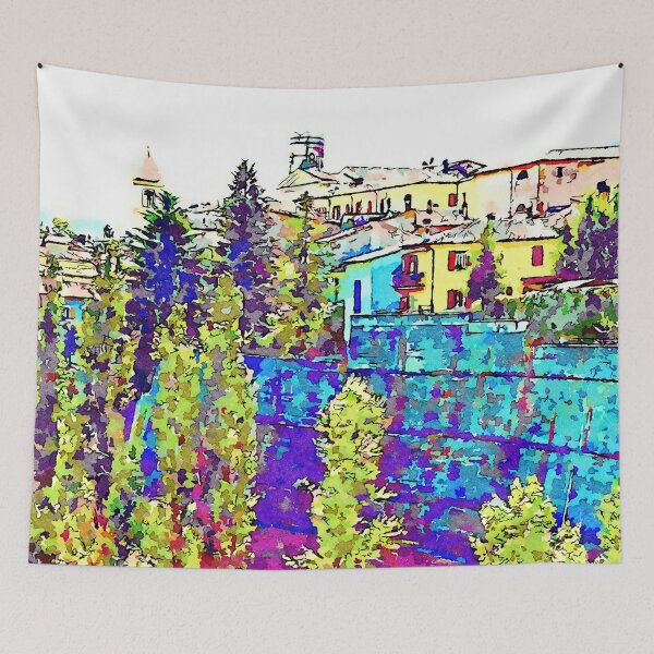 Item preview, Fognano: cityscape of the village designed and sold by Giuseppe Cocco.