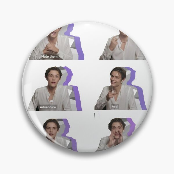 Item preview, louis partridge sticker pack enola holmes designed and sold by tktkr.