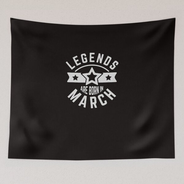 Item preview, Legends Are Born In March designed and sold by CR-SHOP.