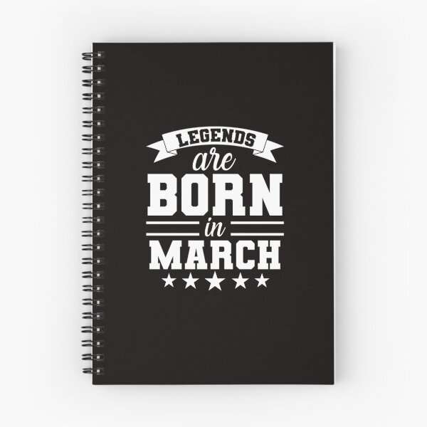 Item preview, Legends Are Born In March designed and sold by CR-SHOP.
