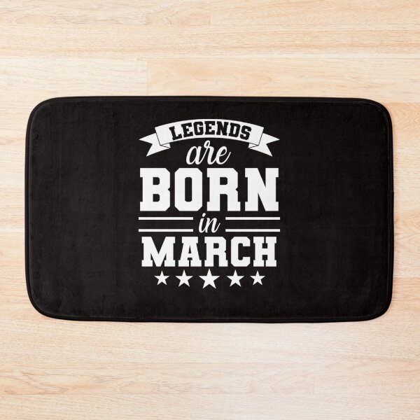Item preview, Legends Are Born In March designed and sold by CR-SHOP.