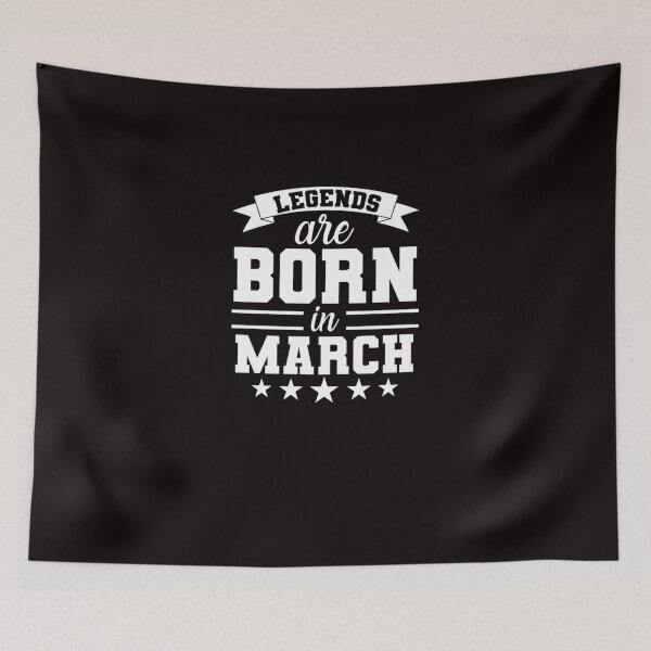 Item preview, Legends Are Born In March designed and sold by CR-SHOP.