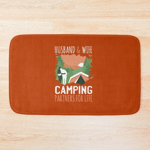Item preview, Husband and wife camping partners for life designed and sold by Piztees.