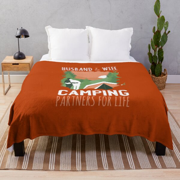 Item preview, Husband and wife camping partners for life designed and sold by Piztees.