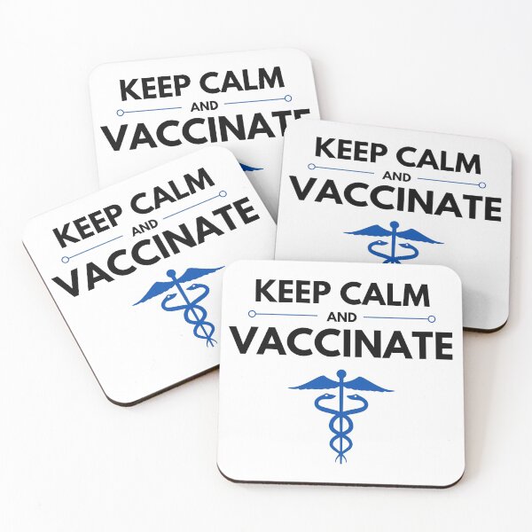 Item preview, Keep Calm And Vaccinate designed and sold by Tritonn204.