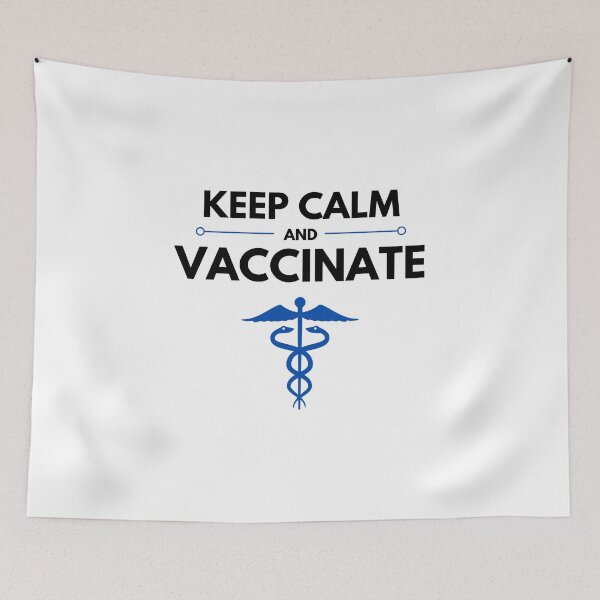 Item preview, Keep Calm And Vaccinate designed and sold by Tritonn204.