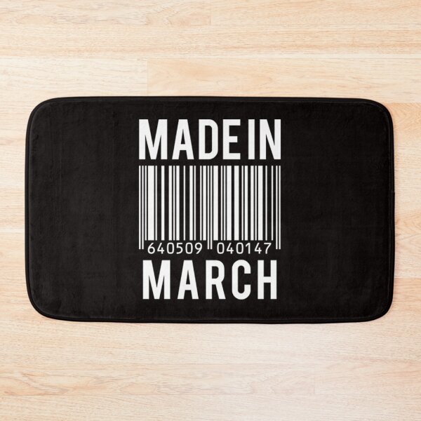Item preview, Made In March designed and sold by CR-SHOP.