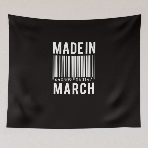 Item preview, Made In March designed and sold by CR-SHOP.