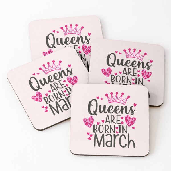 Item preview, Queens Are Born In March designed and sold by CR-SHOP.