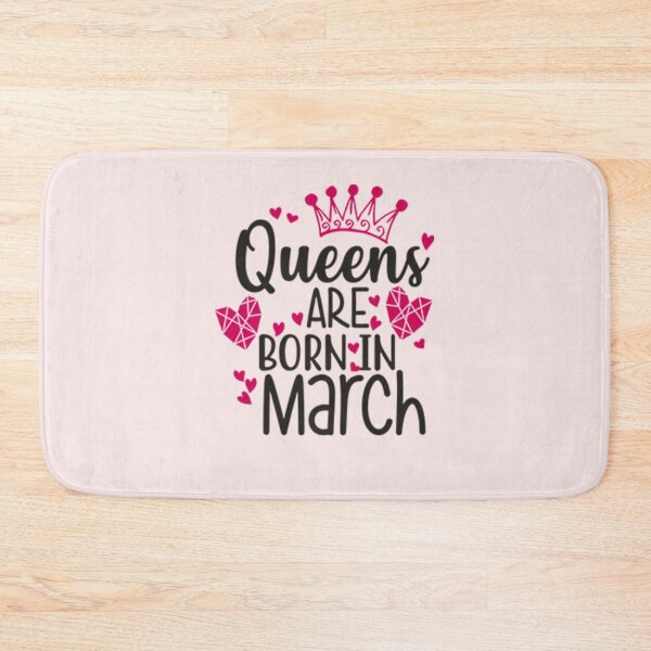 Item preview, Queens Are Born In March designed and sold by CR-SHOP.