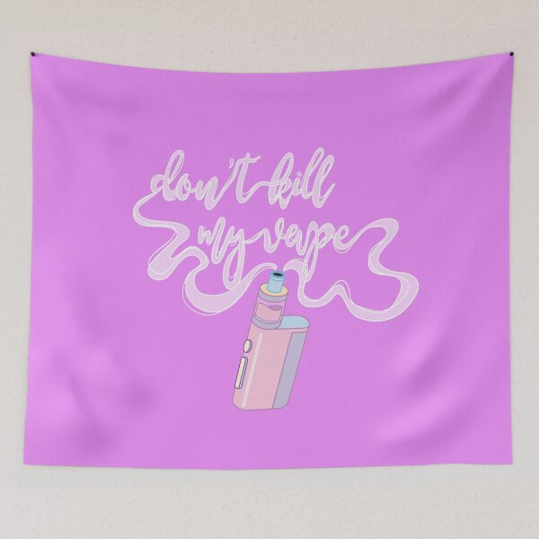 Item preview, Don't kill my vape pink theme no background designed and sold by AuriArts.