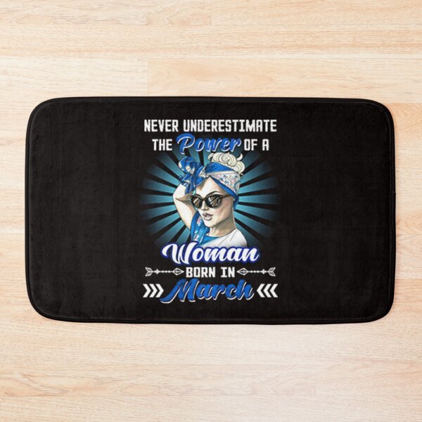 Item preview, Never Underestimate The Power Of A Woman Born In March designed and sold by CR-SHOP.