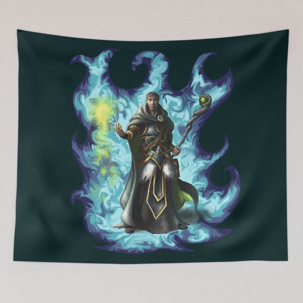 Item preview, Green and Grey Wizard | Fantasy Character designed and sold by Andrew Gaia.