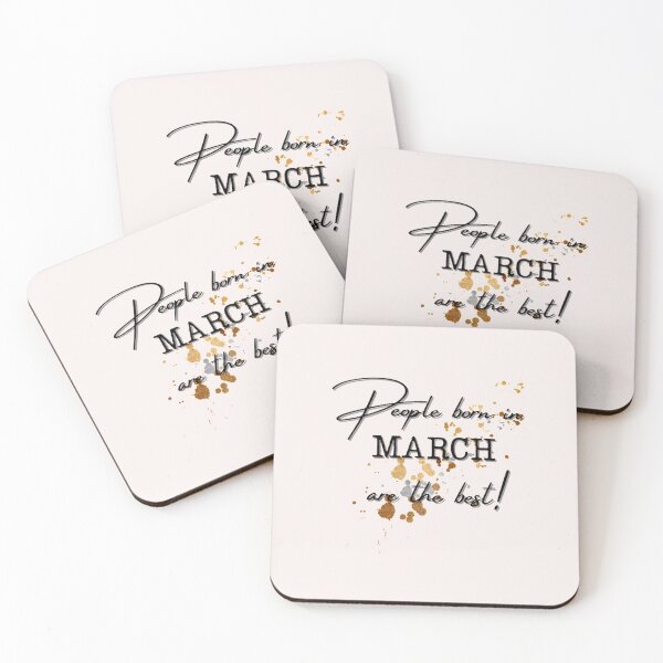 Item preview, People born in March are the best designed and sold by CR-SHOP.