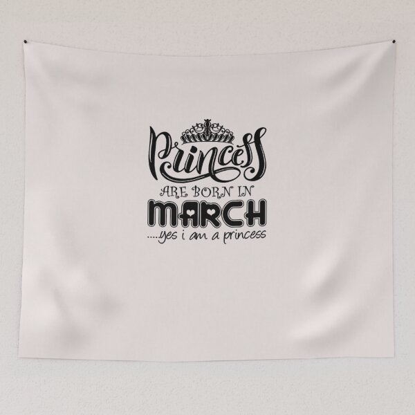 Item preview, Princess Are Born In March Birthday Gift designed and sold by CR-SHOP.