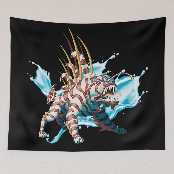 Item preview, Fishing Dog Bulldog Angler Fish Blend Creature designed and sold by Andrew Gaia.