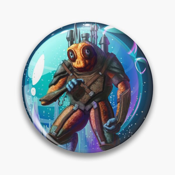 Item preview, Alien Frog Mechanic Weapons Specialist Character designed and sold by Andrew Gaia.