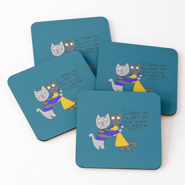 Item preview, Blue Rose kitten hugging design  designed and sold by QuinnComix.