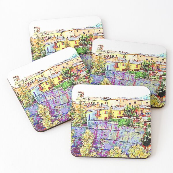 Item preview, Fognano: cityscape of the village designed and sold by Giuseppe Cocco.