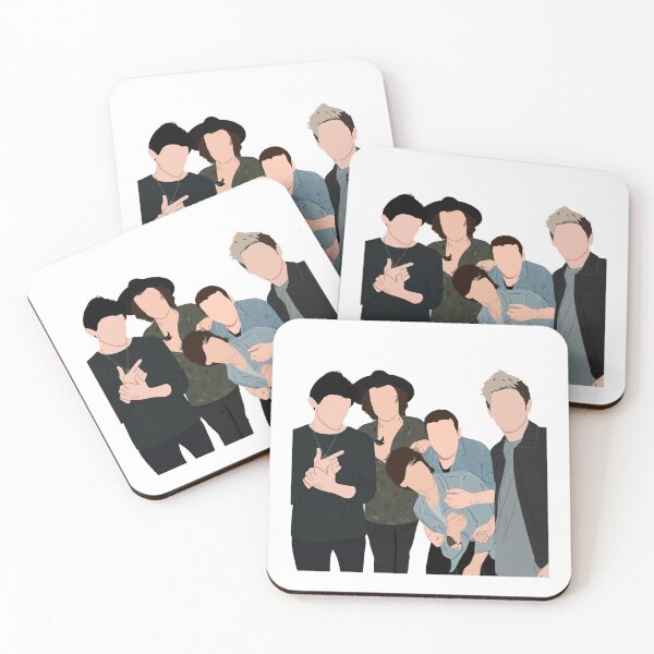 Aperçu de l'œuvre One direction group (four album) créée et vendue par justinecndraw.