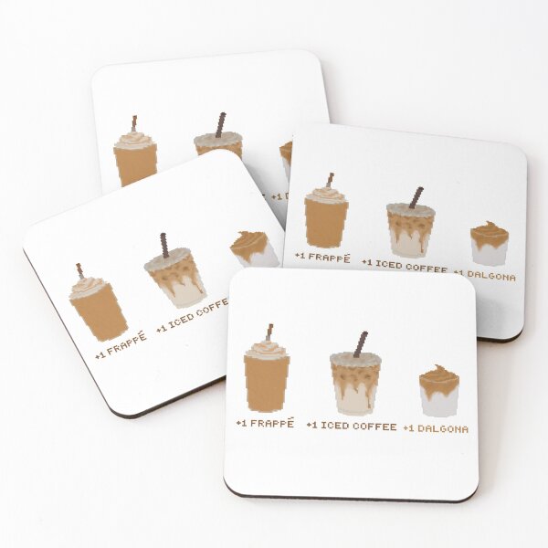 Item preview, Pixel art coffee set designed and sold by tifft.