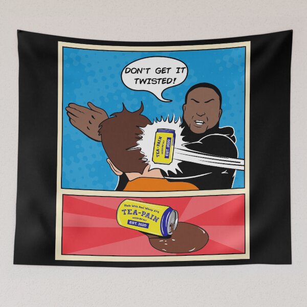 Item preview, Hit With Twisted Tea Comic designed and sold by FFDoodles.
