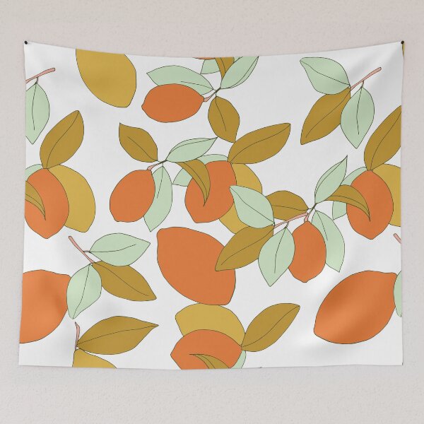 Item preview, Lemons and Oranges Pattern Design designed and sold by DeLislesRT.