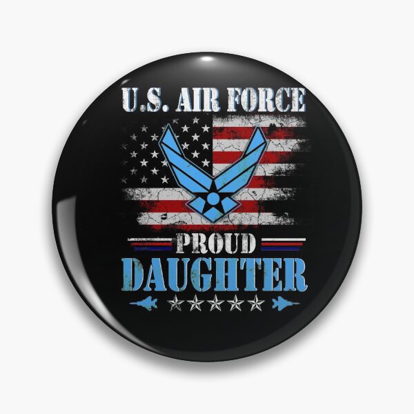 Item preview, U.S. Air Force Proud Daughter USA Flag Vintage designed and sold by Jody49.