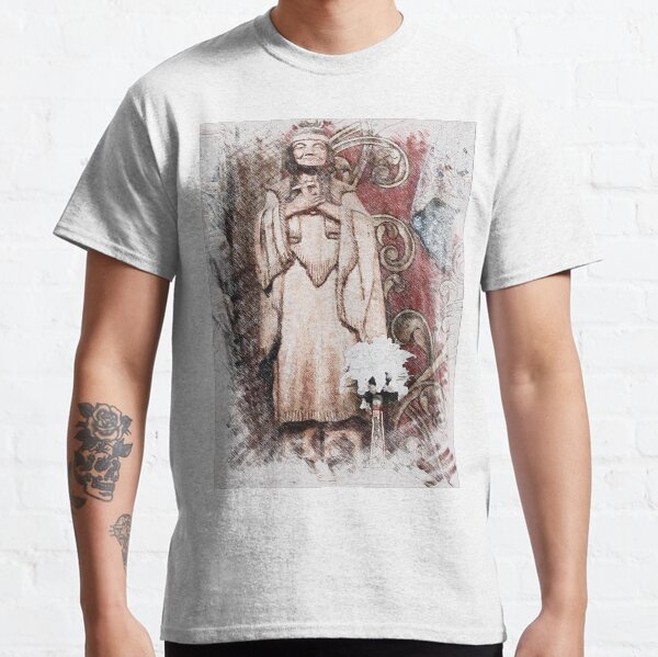 Native American Saint at San Xavier del Bac, Arizona Classic T-Shirt