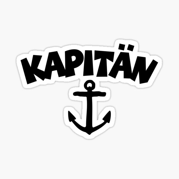 Kapitän Anker Sticker