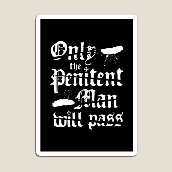 Penitent Man Magnet