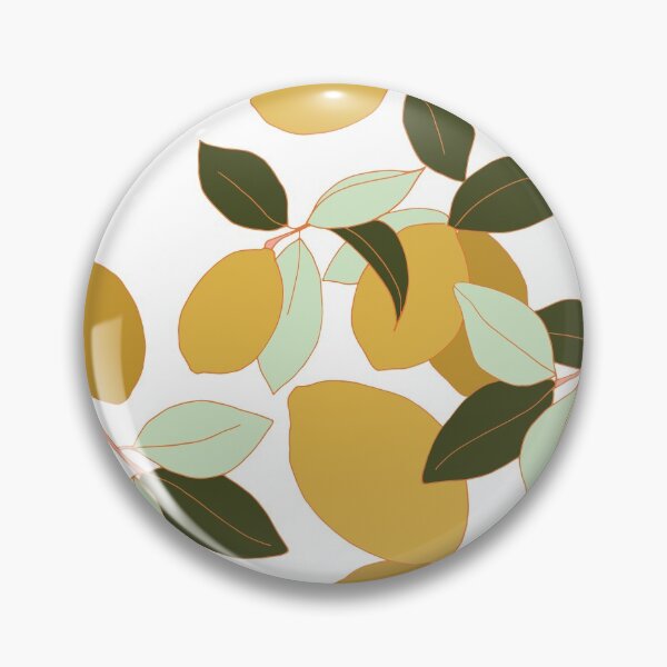 Item preview, Lemon Citrus Pattern Design designed and sold by DeLislesRT.