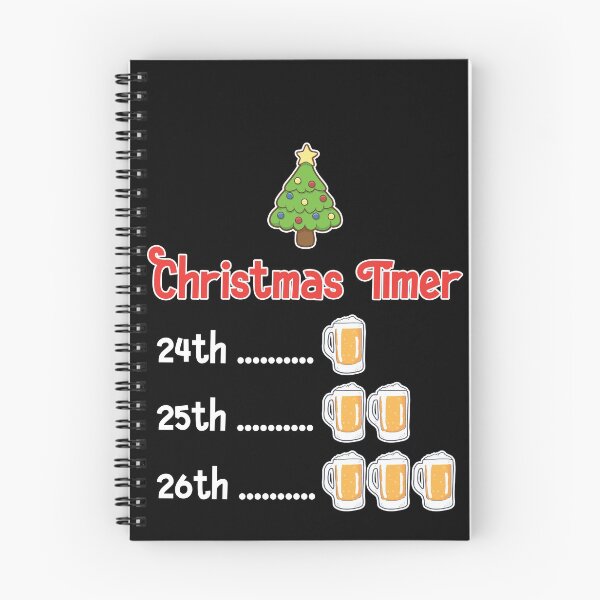 Item preview, Christmas Timer Liquor Beer Drinking designed and sold by FHDesign.
