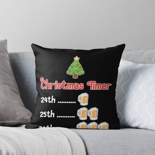 Aperçu de l'œuvre Christmas Timer Liquor Beer Drinking créée et vendue par FHDesign.