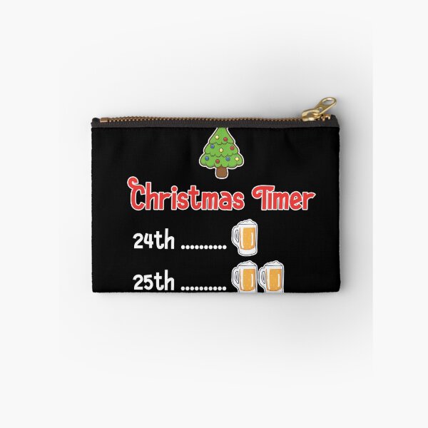 Aperçu de l'œuvre Christmas Timer Liquor Beer Drinking créée et vendue par FHDesign.