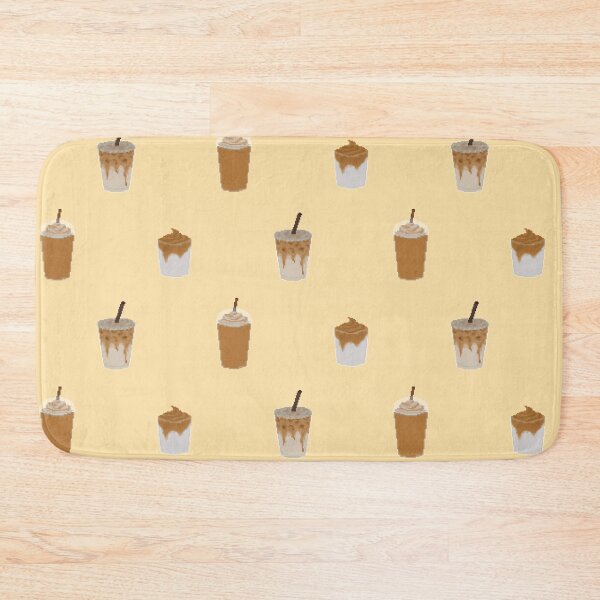 Item preview, Pixel art coffee pattern designed and sold by tifft.