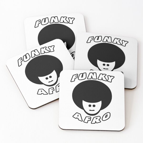Item preview, Funky Afro designed and sold by HoneyBadgerBox.