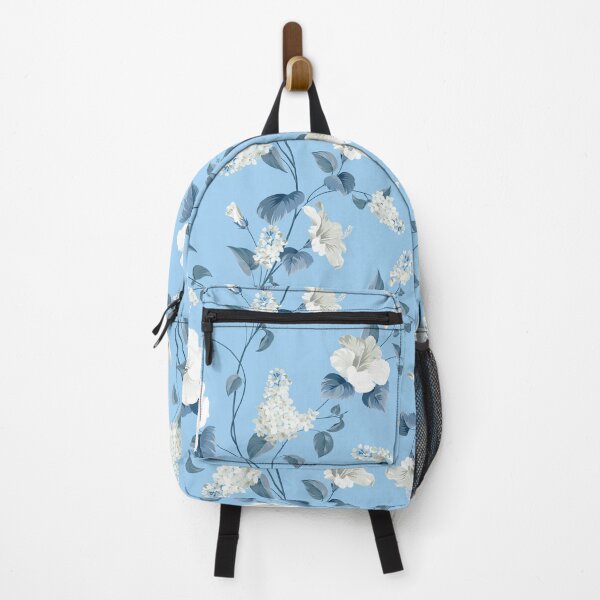 Item preview, Lovely Beautiful Blue Flowers Colored Pattern designed and sold by SimoCompany.