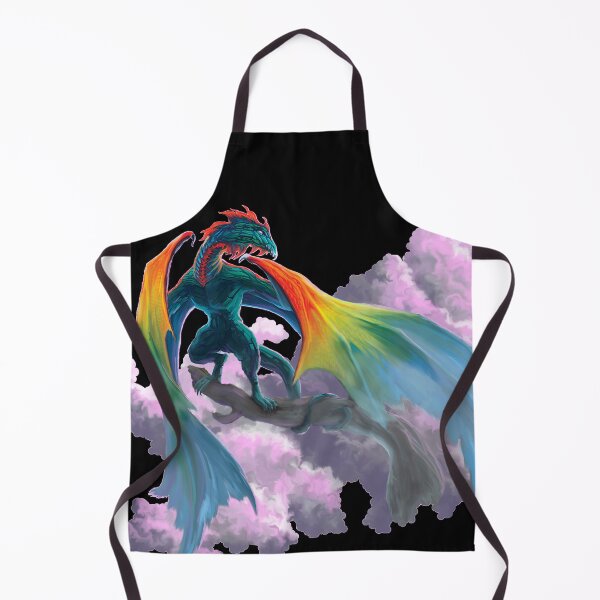 Item preview, Rainbow Dragon in Clouds designed and sold by Andrew Gaia.