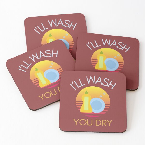 Item preview, Funny I’ll Wash You Dry - Dirty Dishes Domestic Humor designed and sold by sableandshadow.