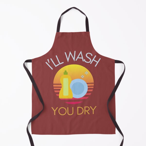 Item preview, Funny I’ll Wash You Dry - Dirty Dishes Domestic Humor designed and sold by sableandshadow.